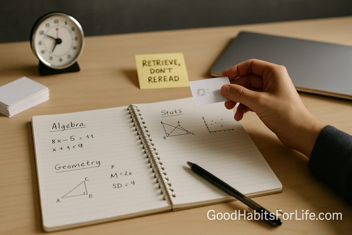 Interleaving + Retrieval: The Power Combo for Exams: AI workflows (2025)