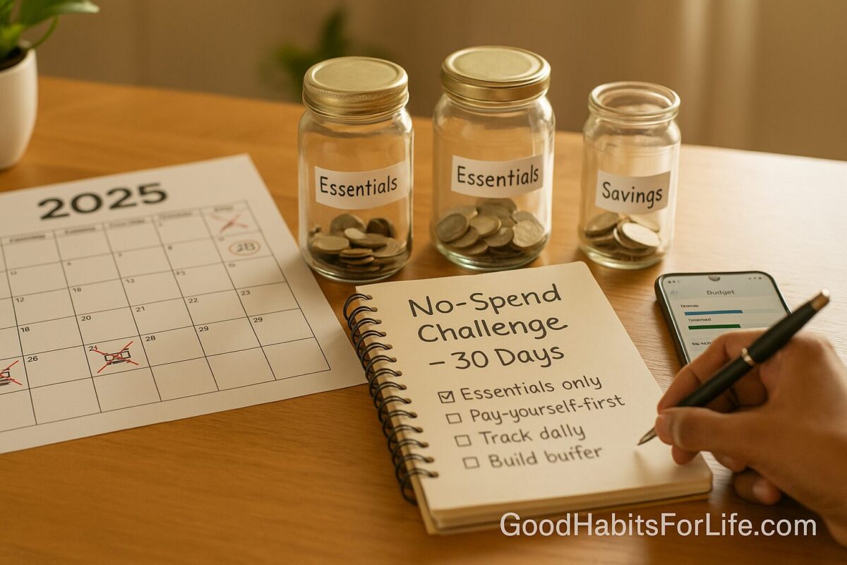 InflationProofing Your Monthly Plan: No-Spend Challenge (2025)