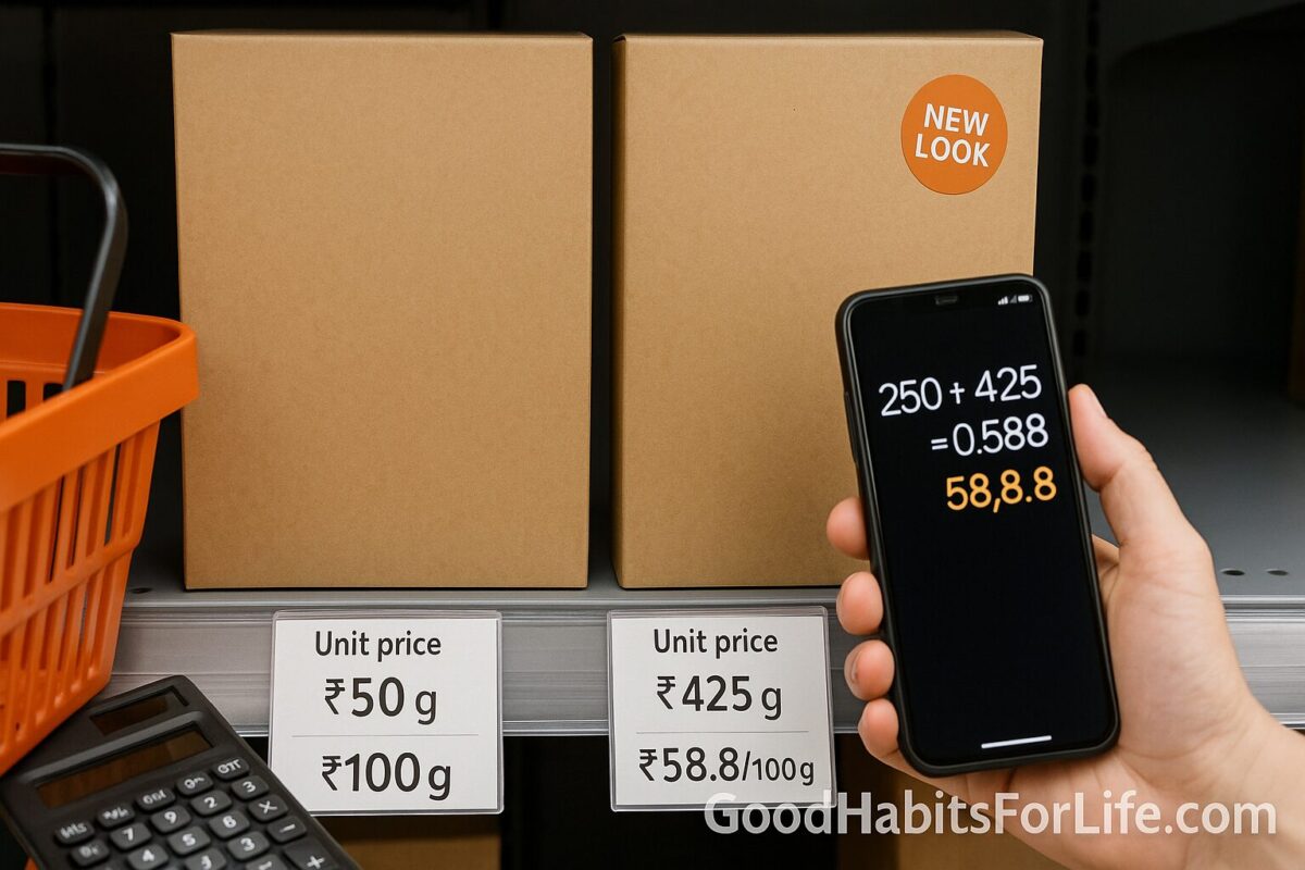 Shrinkflation Spotter: Unit-Price Math Youll Actually Use: No-Spend Challenge (2025)