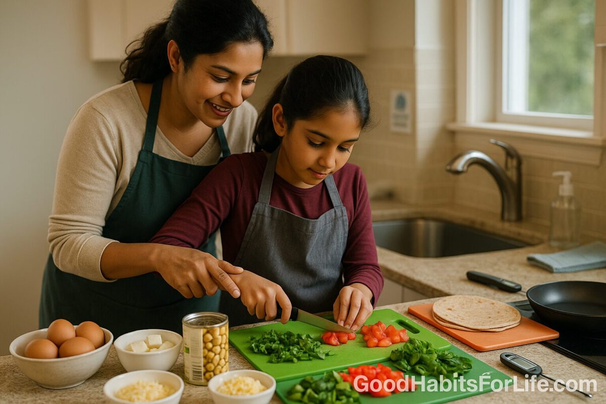 Teach Kids to Cook: Safety, Skills & Simple Recipes: Protein-Forward Plan (2025)