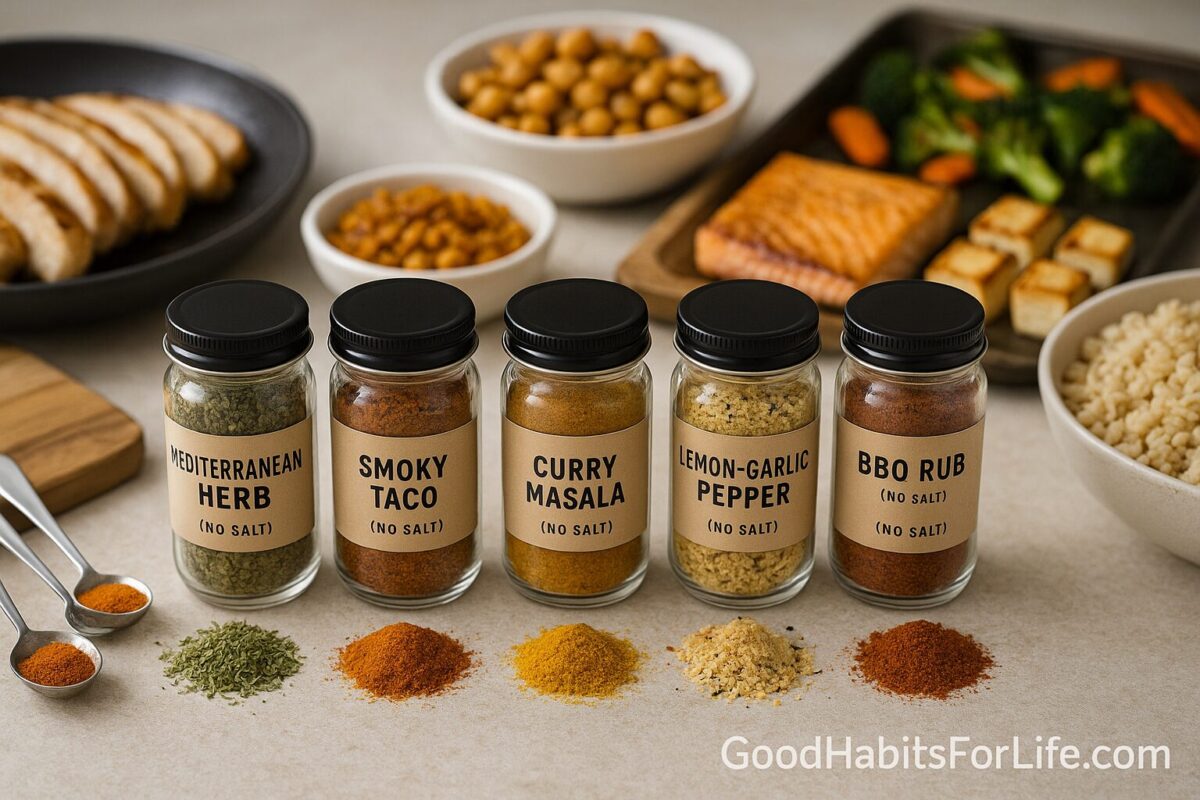 Spice Blends that Save Time: 5 Jars, 50 Meals: Protein-Forward Plan (2025)