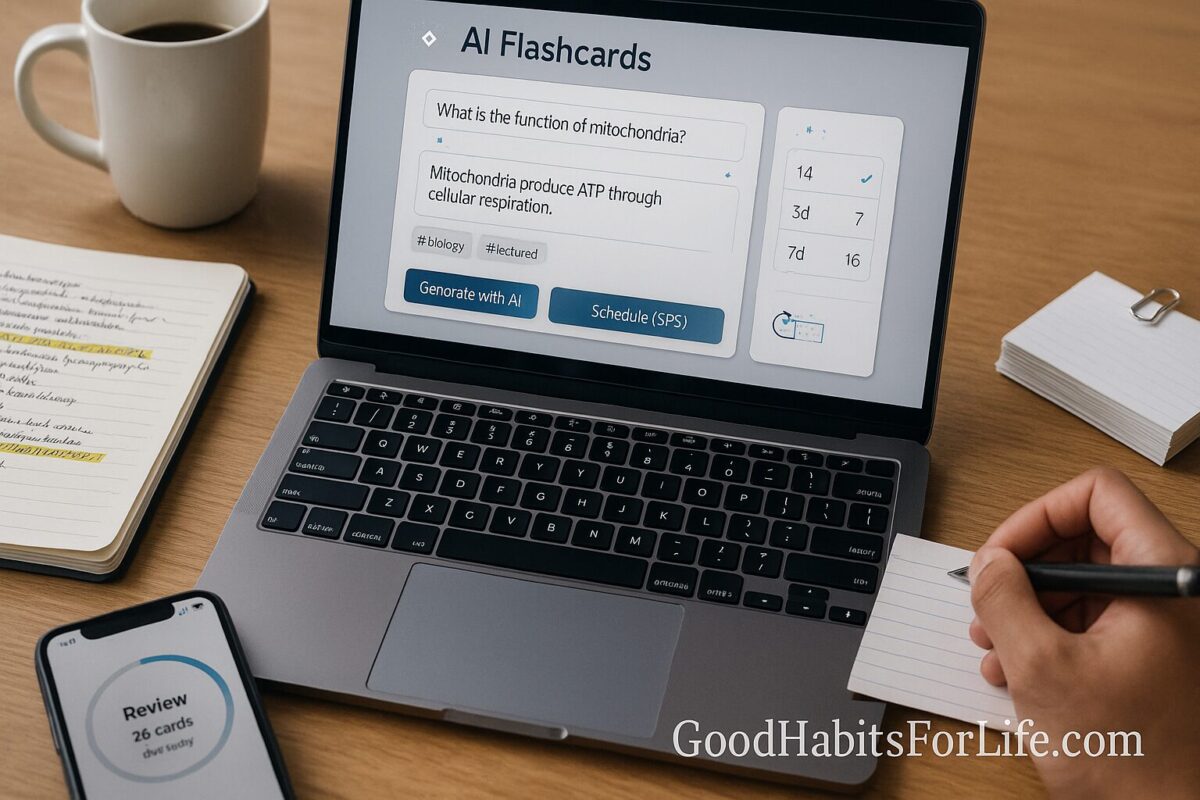 AI Flashcards: Turn Notes into SRS Decks
