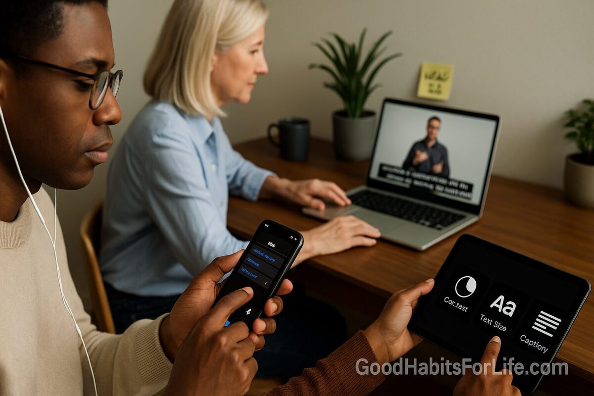 Accessibility Toolkit 2025: Readers, Captions, Contrast