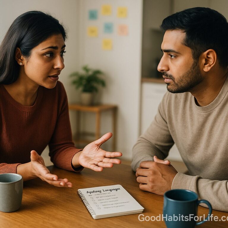 Decent Language Apology Languages: Make Your Sorry Land – Good Habits for Life