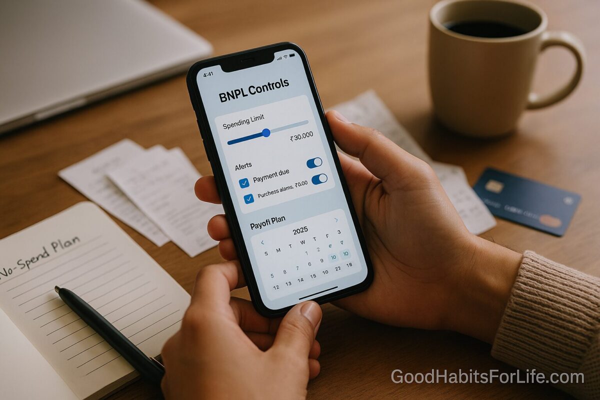 BNPL Controls: Limits, Alerts, PayOff Plans: Dopamine Detox (2025)