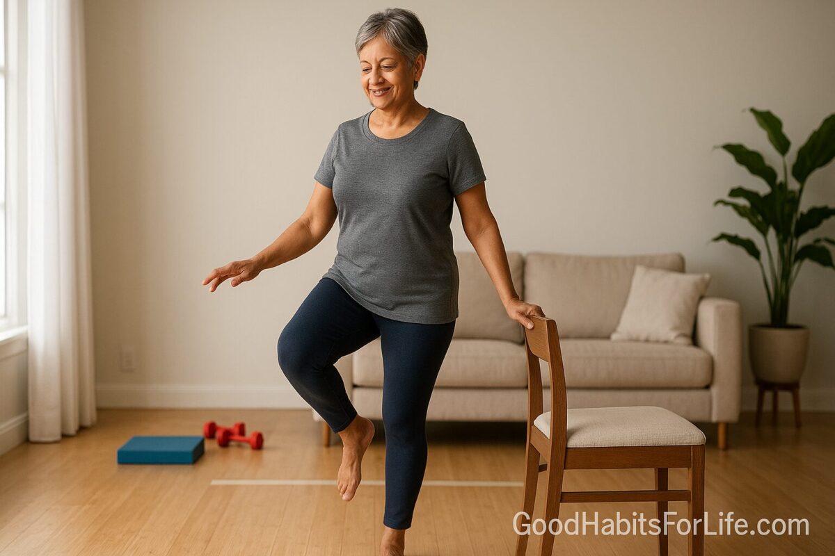 Balance Training: 8 Minutes a Day