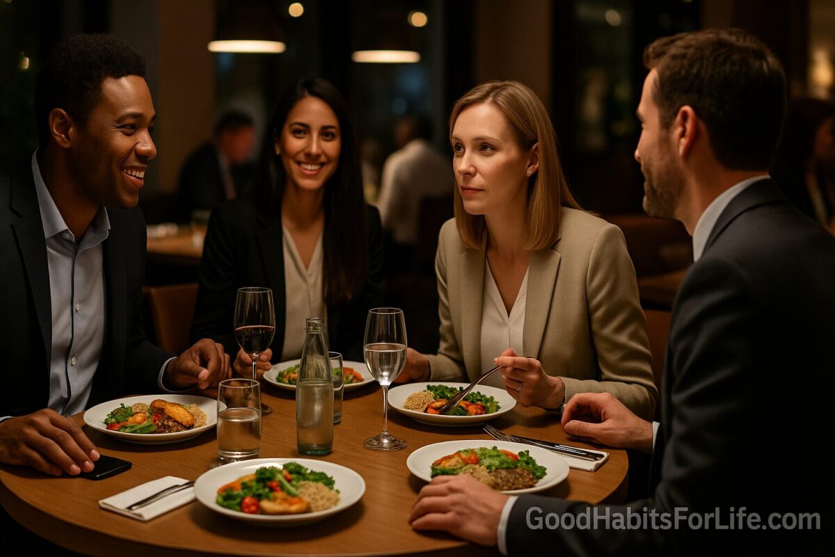 Business Dinners: Etiquette, Portions & Pauses: Dopamine Detox (2025)