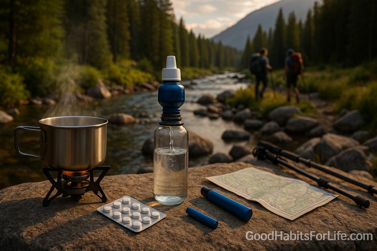 Camping & Treks: Boil, Filter, or Tablets?: AI workflows (2025)