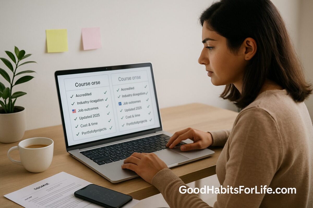 Choosing Online Certificates in 2025