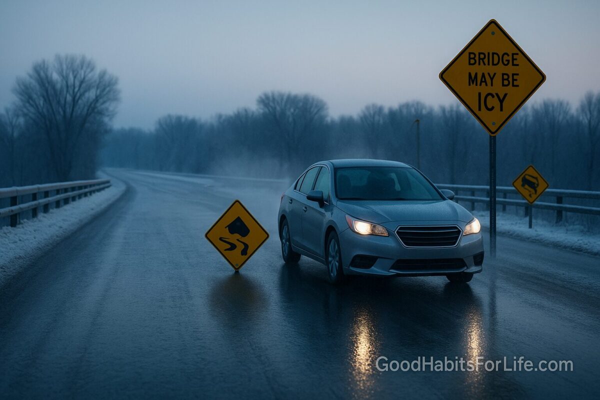 Cold, Frost & Black Ice: Traction Basics