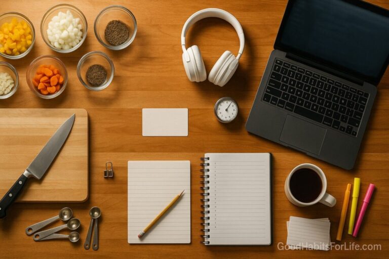 Cooking to Learn: Mise en Place for the Mind – Good Habits for Life