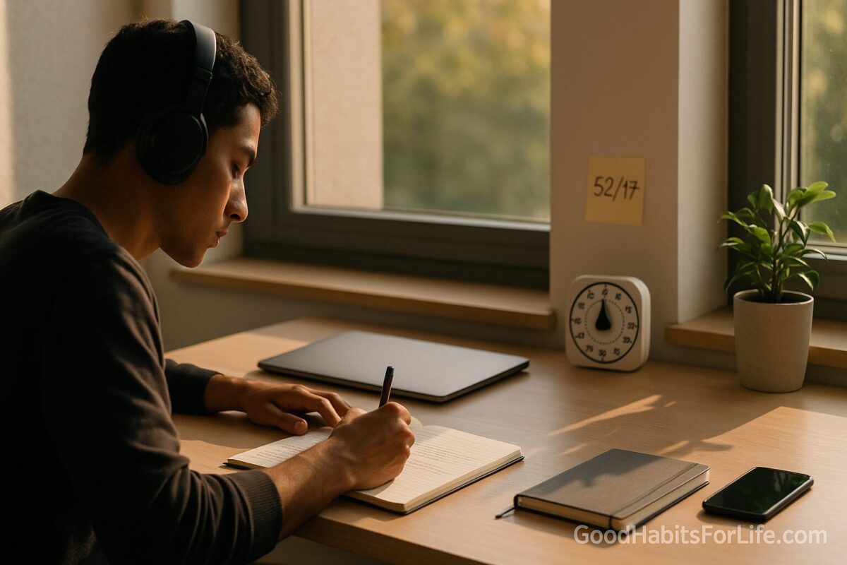 Deep Work for Students: The 5217 Pattern