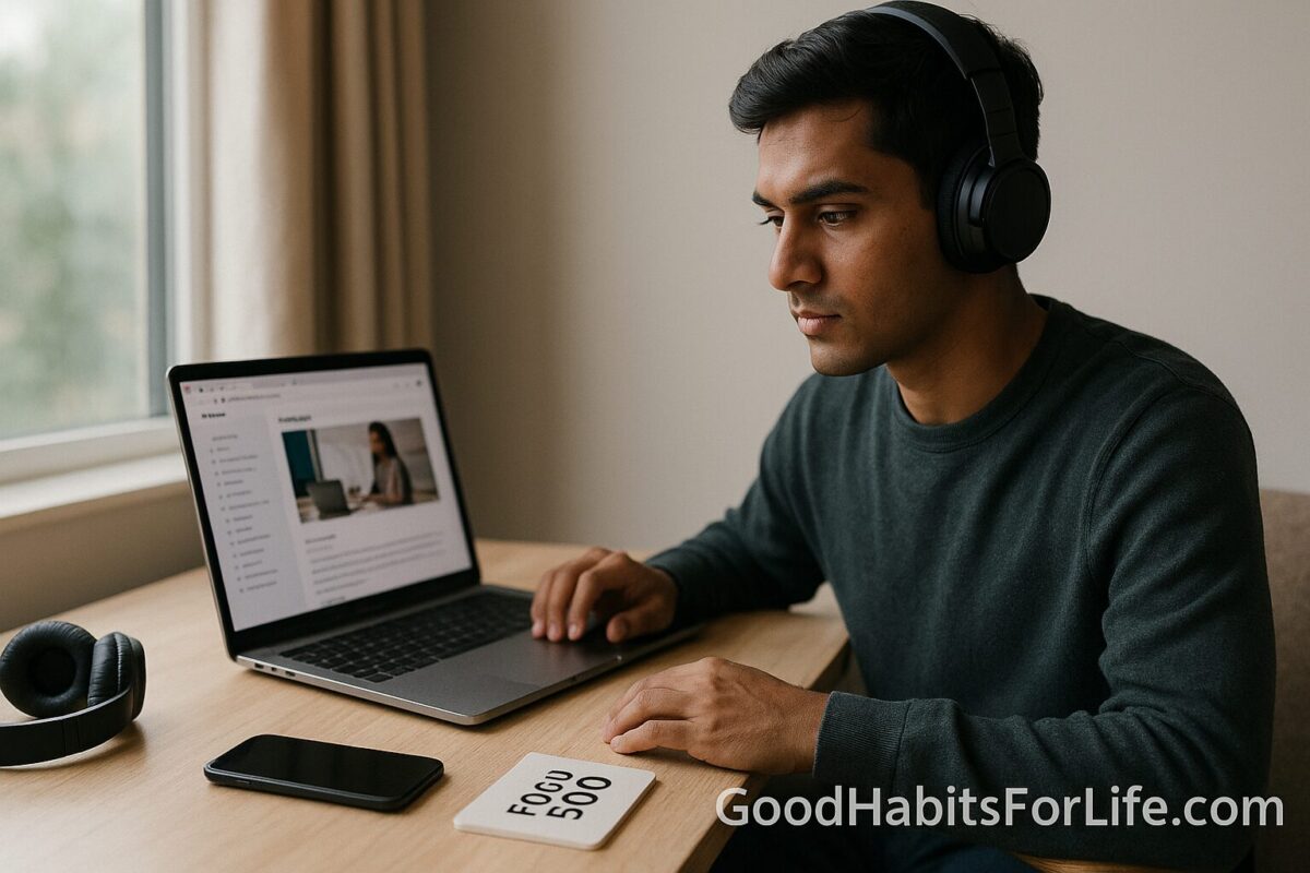 Digital Minimalism for Online Courses: Dopamine Detox (2025)