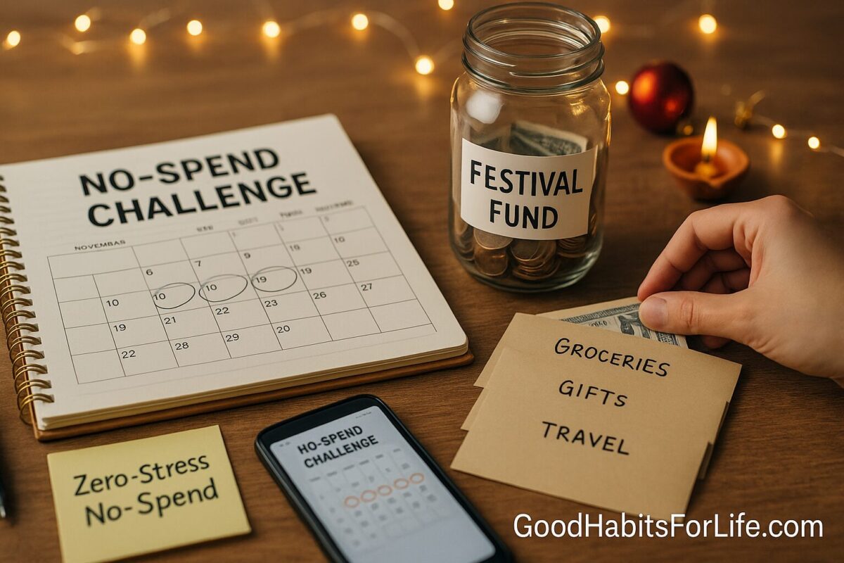 Festival & Holiday Funds: Spend with Zero Stress: No-Spend Challenge (2025)