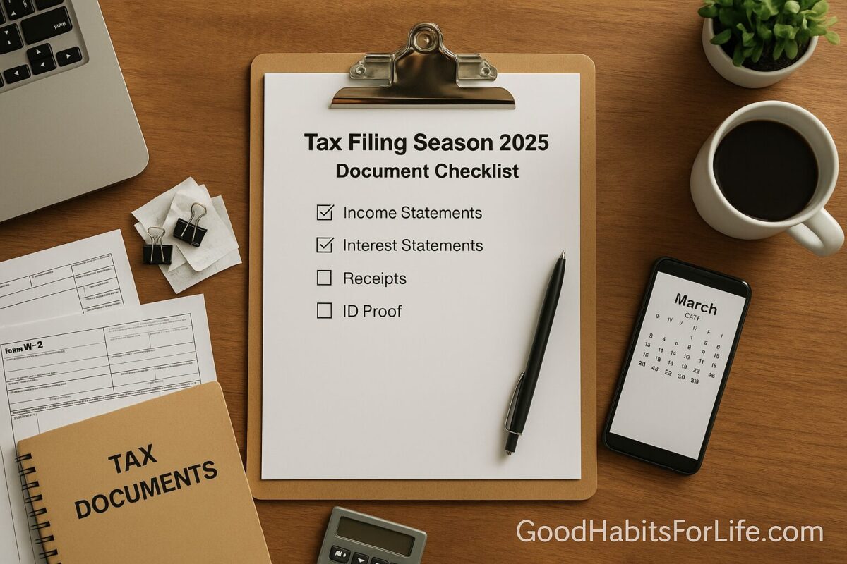 Filing Season 2025: A Document Checklist