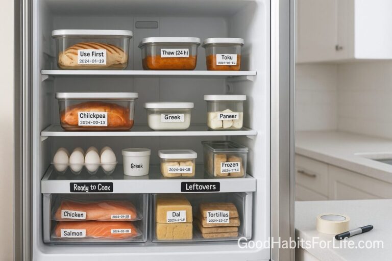 Zero Storage Food Waste to Zero: Storage & Labeling That Works: Protein-Forward Plan ...