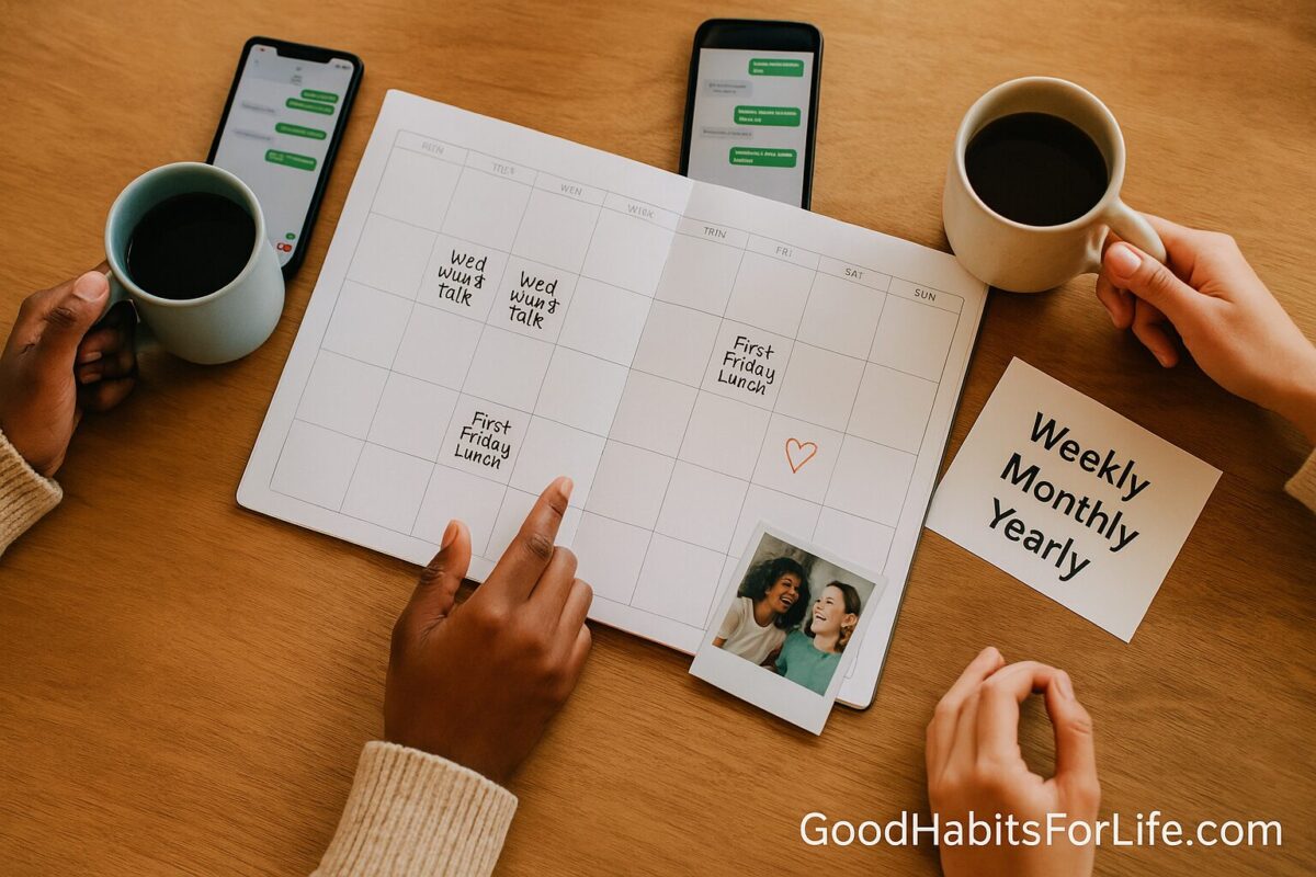 Friendship Rituals: Weekly, Monthly, Yearly