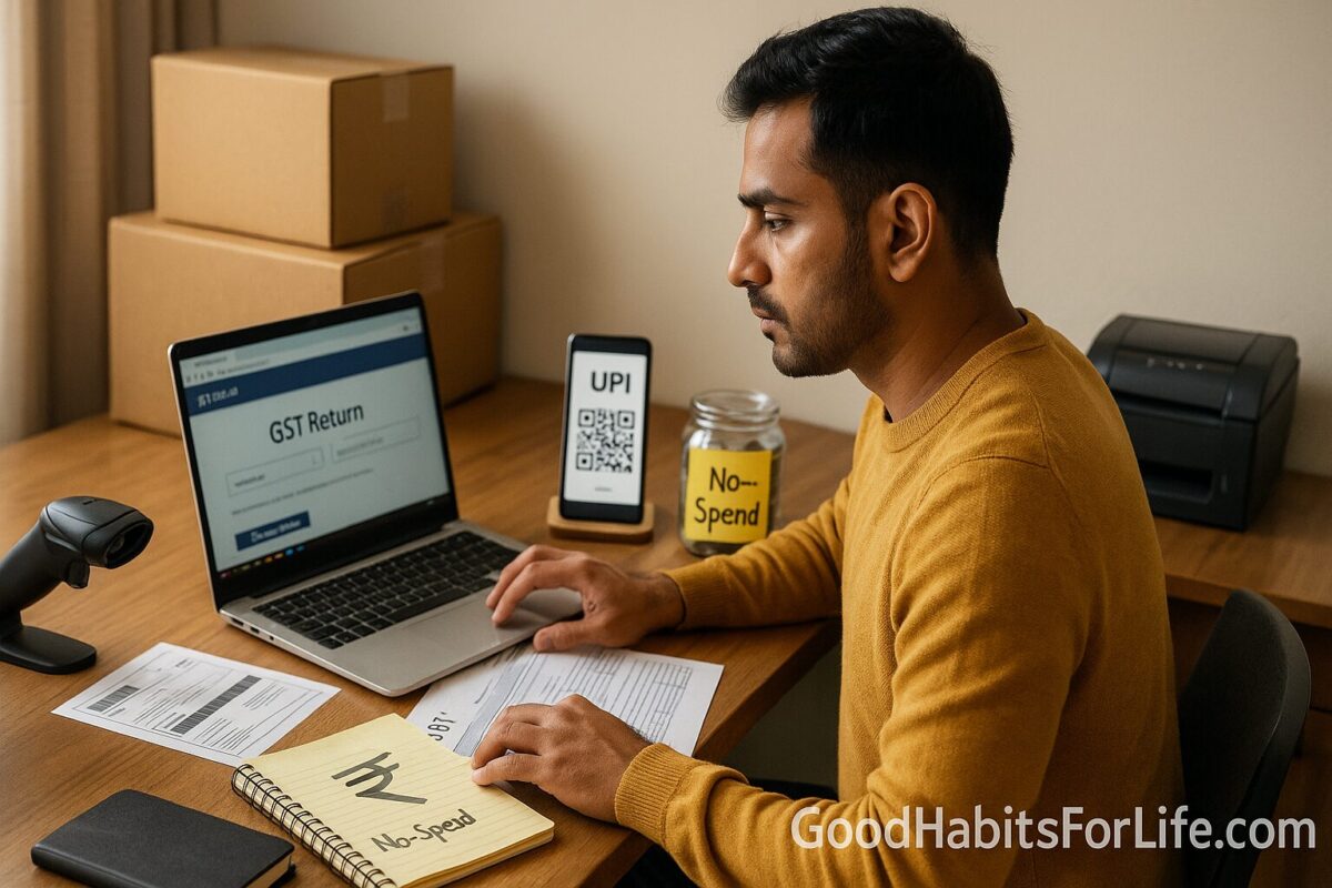 GST Basics for Small Online Sellers (India): No-Spend Challenge (2025)