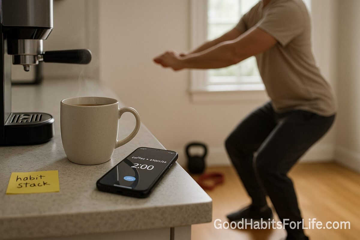 HabitStacking Exercise with Coffee in 2025: Ai-Assisted Tactics