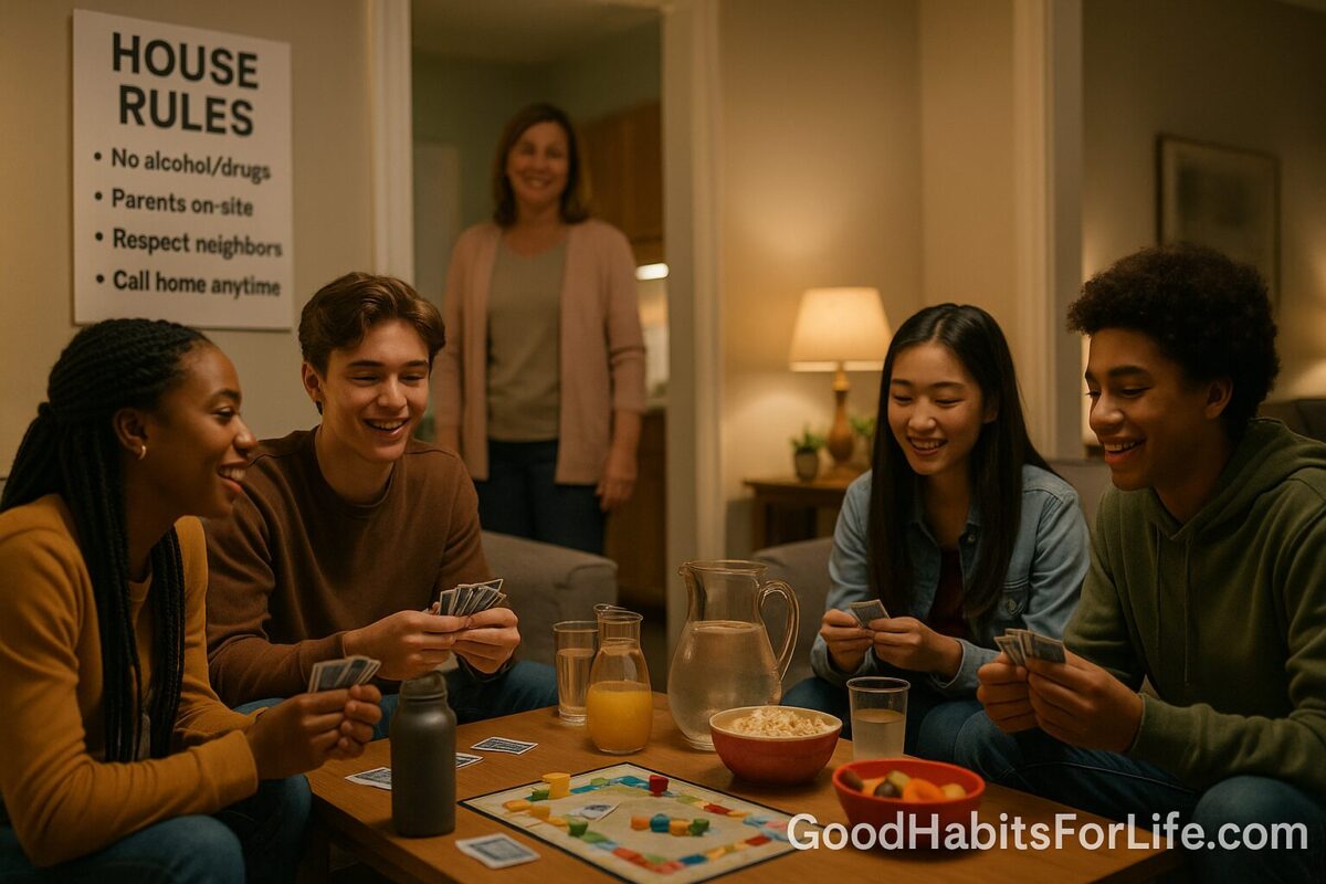 Hosting Teens: Clear Rules, Zero Alcohol, Lots of Care