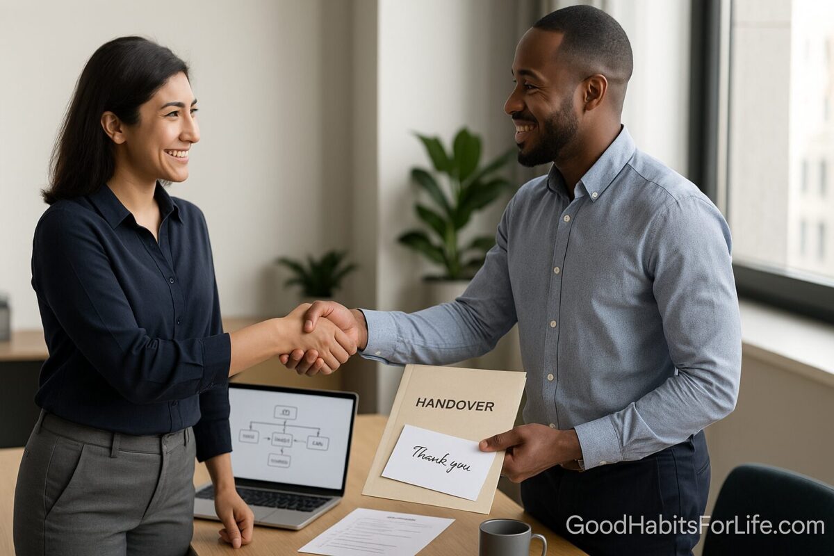 Leaving a Job: ThankYous, Intros, and Continuity: AI workflows (2025)