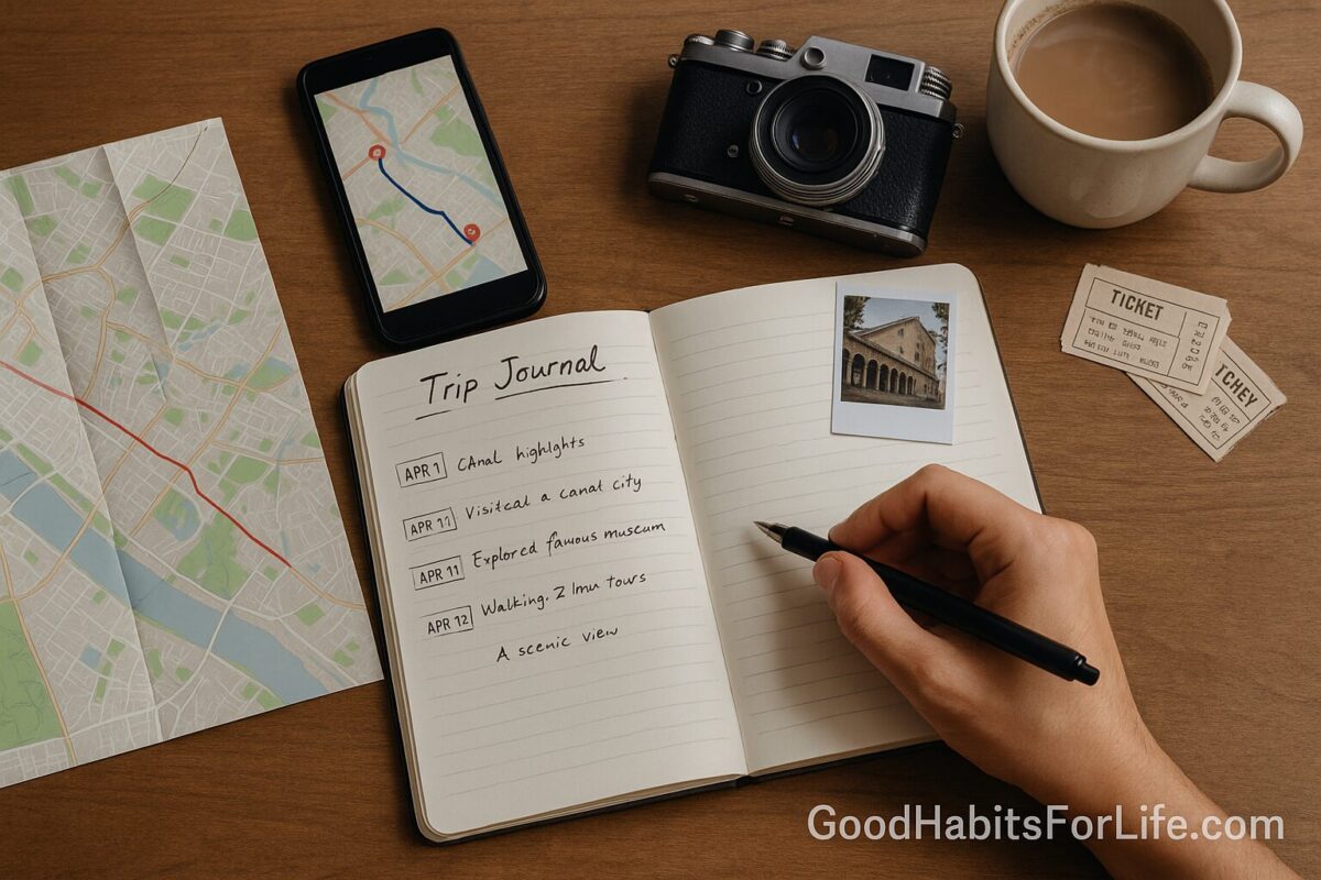 Memories & Maps: Build a Trip Journal