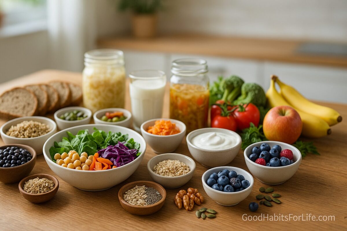 MicrobiomeFriendly Eating (2025): Fiber, Ferments, Variety