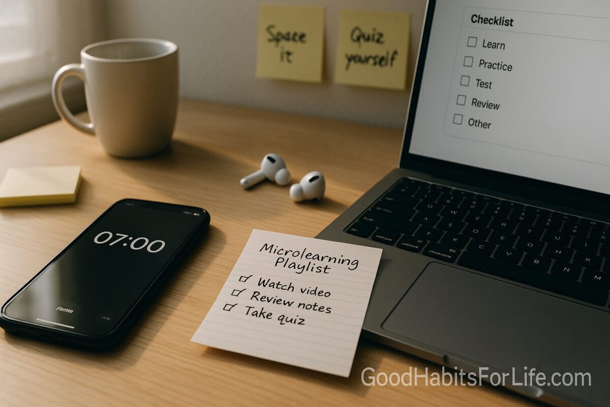 Microlearning Playlists: 7 Minutes, Big Gains