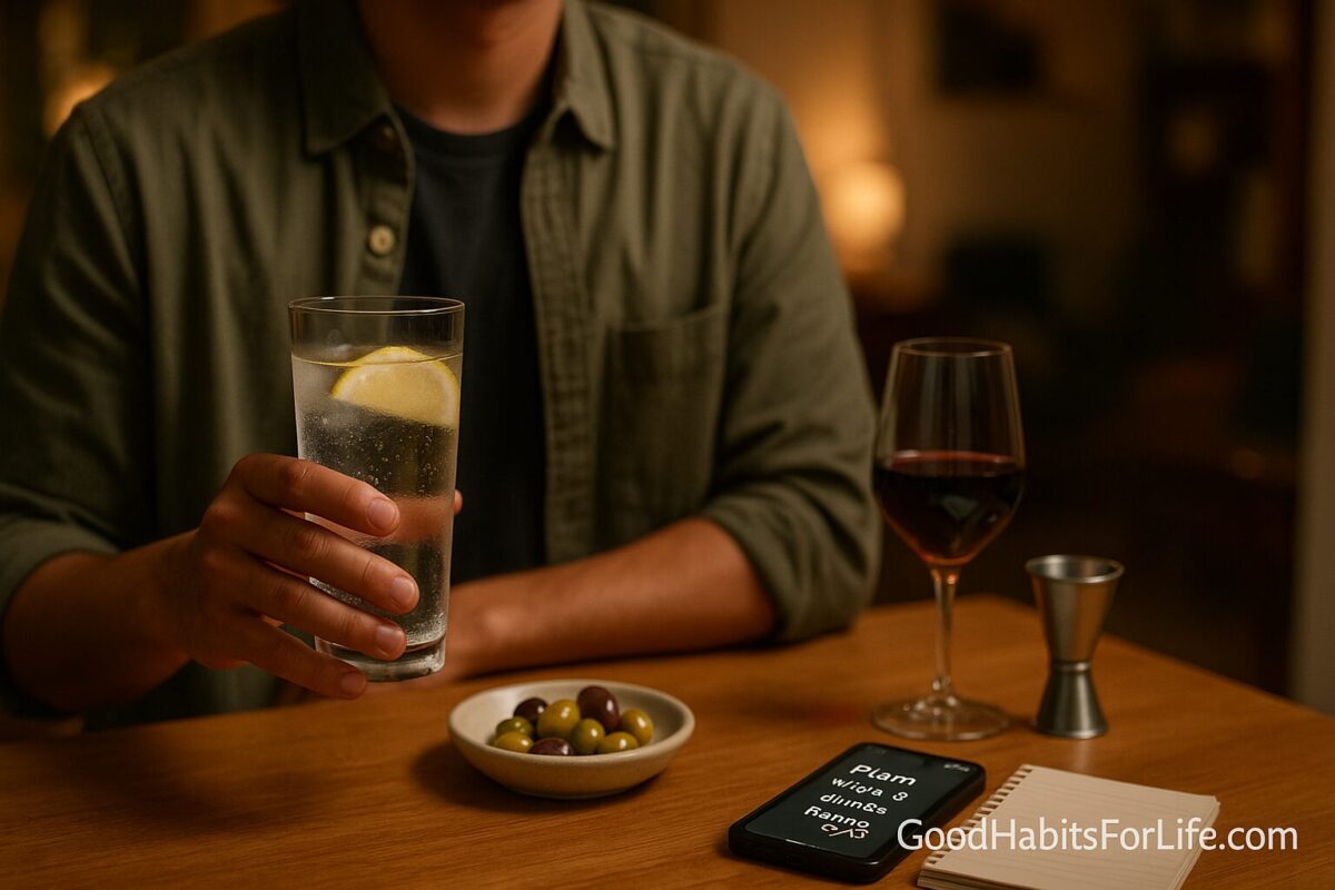 Mindful First Drink: Arrival Rituals that Reduce Overdoing