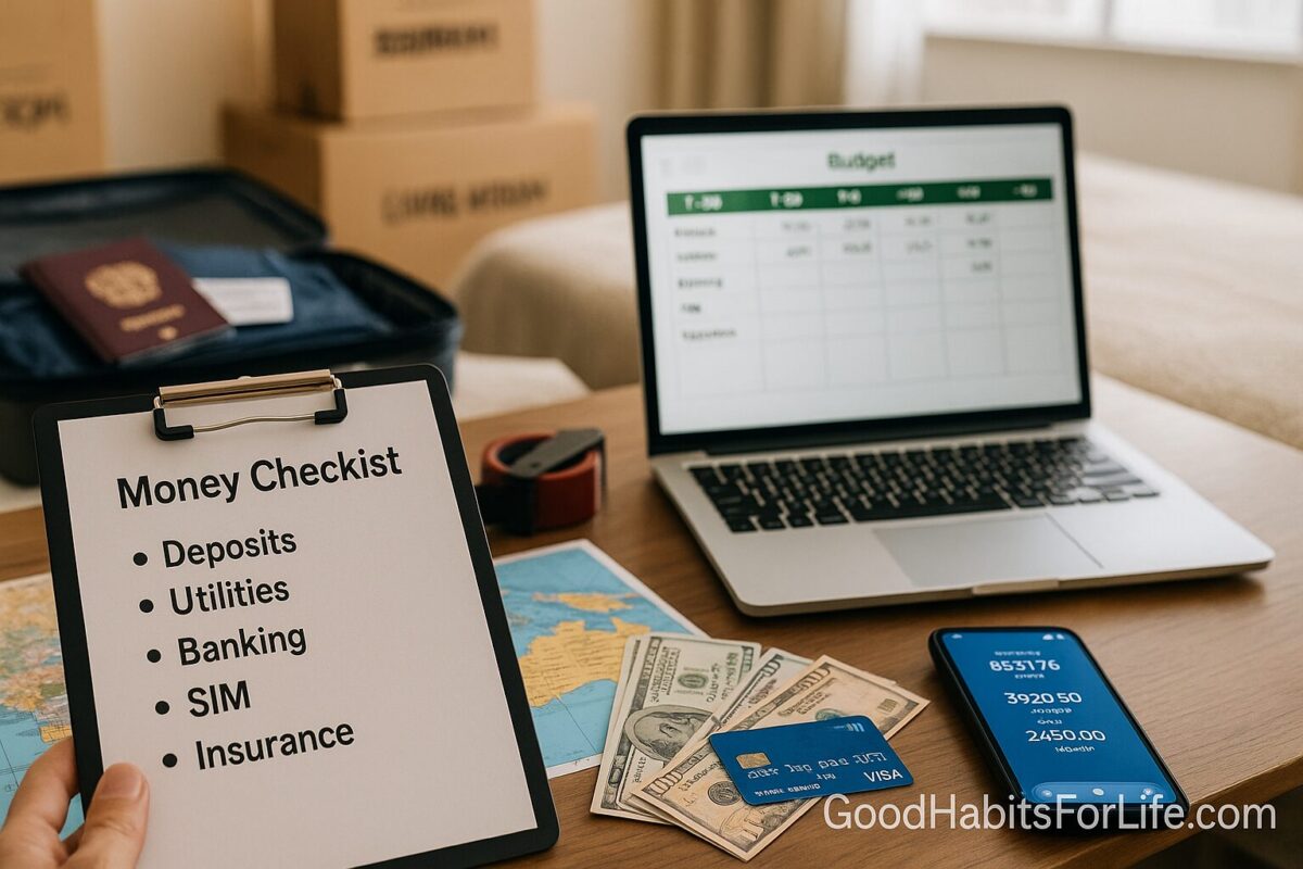 Moving Cities or Countries: Money Checklist: No-Spend Challenge (2025)