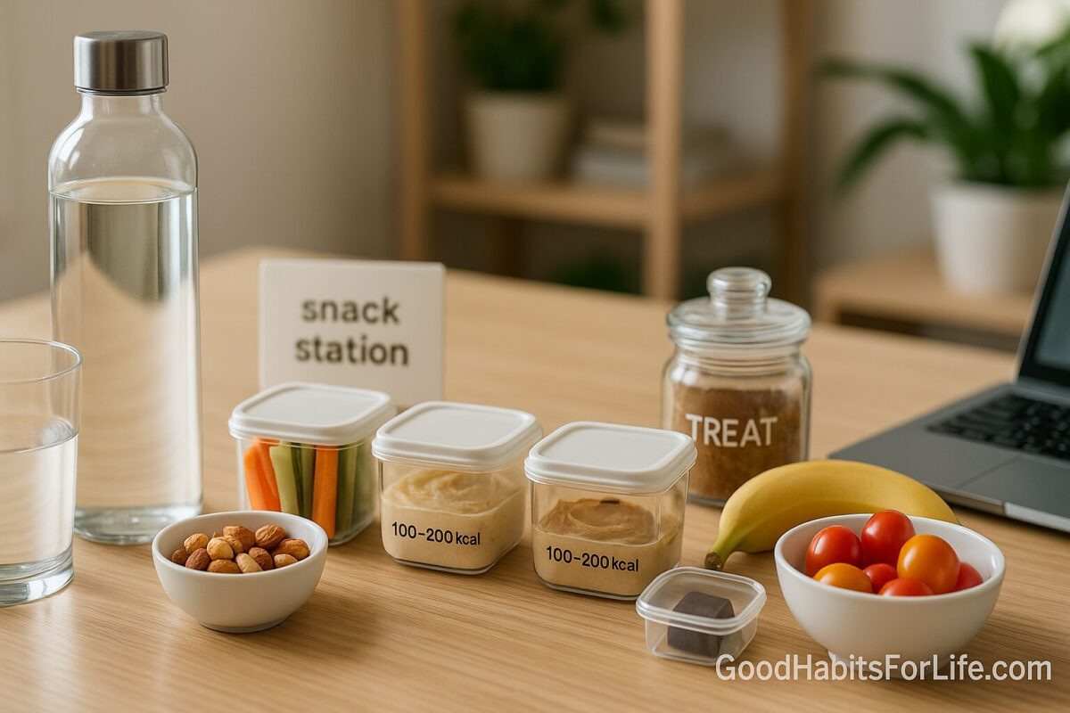 Office Snacking: Cues, Containers & Better Defaults
