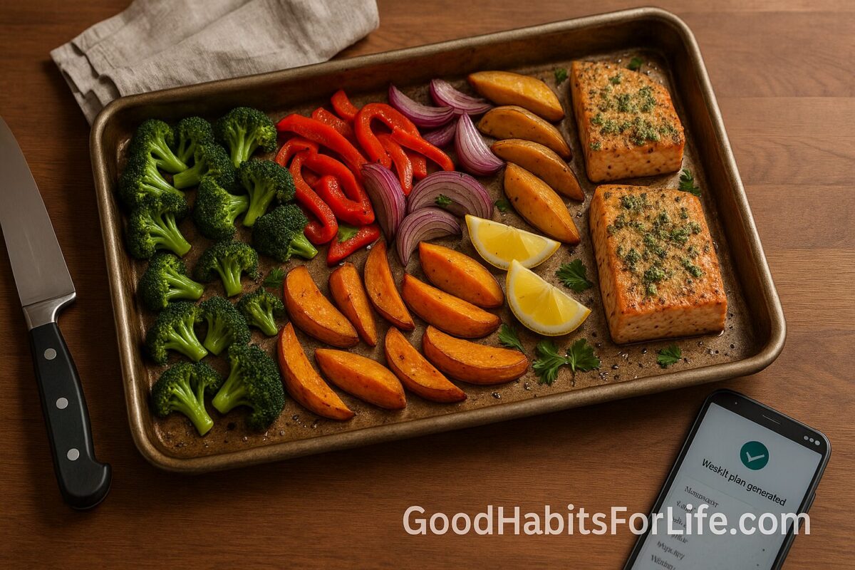 OnePan & SheetPan Dinners: Minimal Mess: AI workflows (2025)