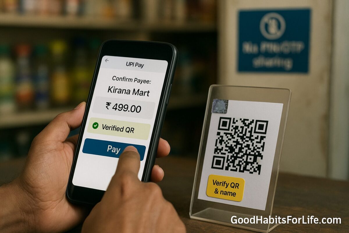 Payment App Hygiene: PIN, QR, Phishing: Dopamine Detox (2025)