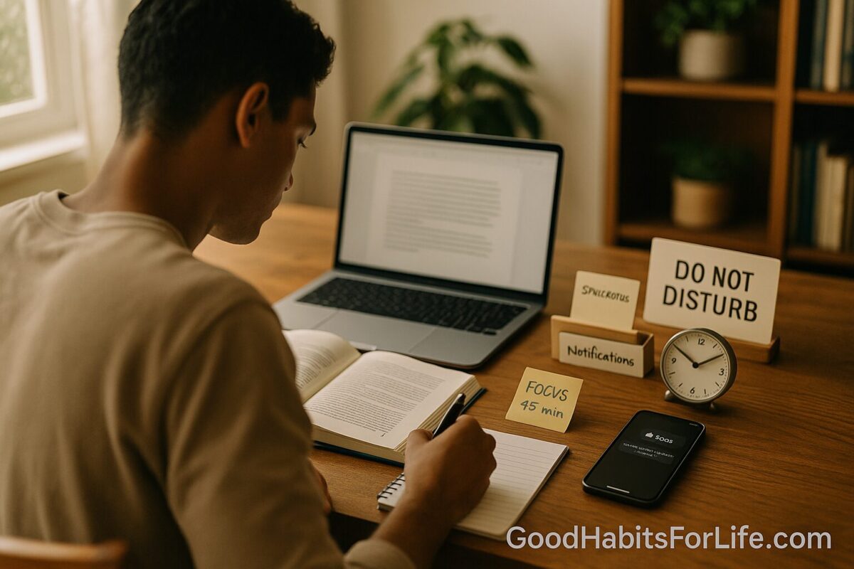 Phone-Proof Studying: Notification Hygiene 2025