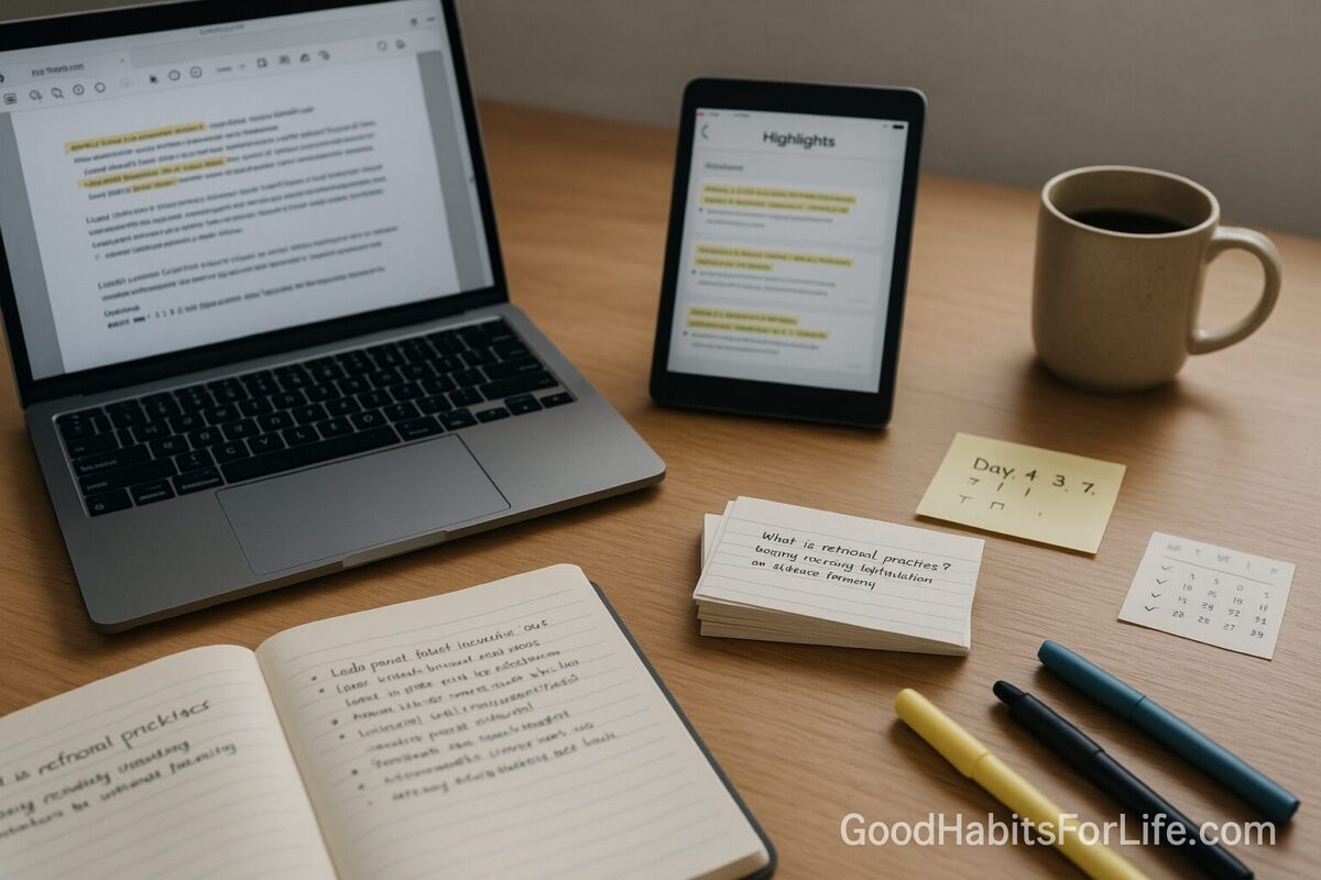 Reading to Notes Pipeline: PDF Highlights Cards