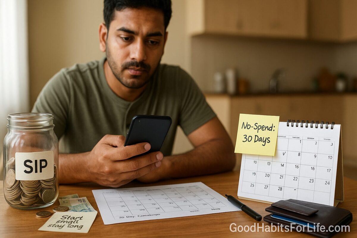 SIP 101: Start Small, Stay Long: No-Spend Challenge (2025)