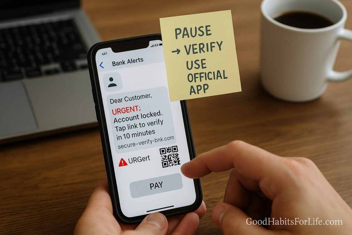 ScamProofing 2025: Red Flags & Safe Defaults