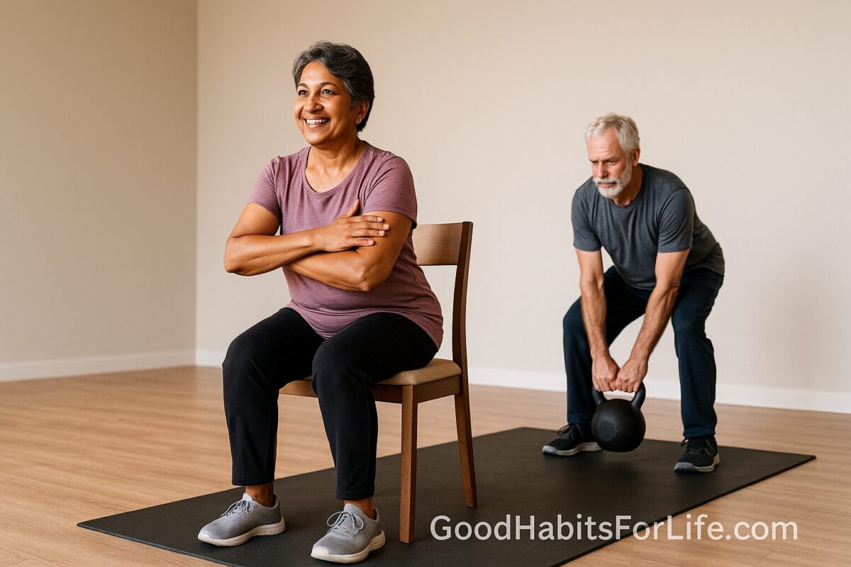 Seniors Strength: SittoStand to Deadlift: Zone 2 + NEAT (2025)