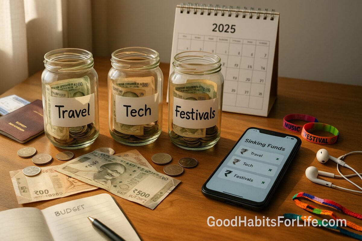 Sinking Funds for 2025: Travel, Tech, and Festivals