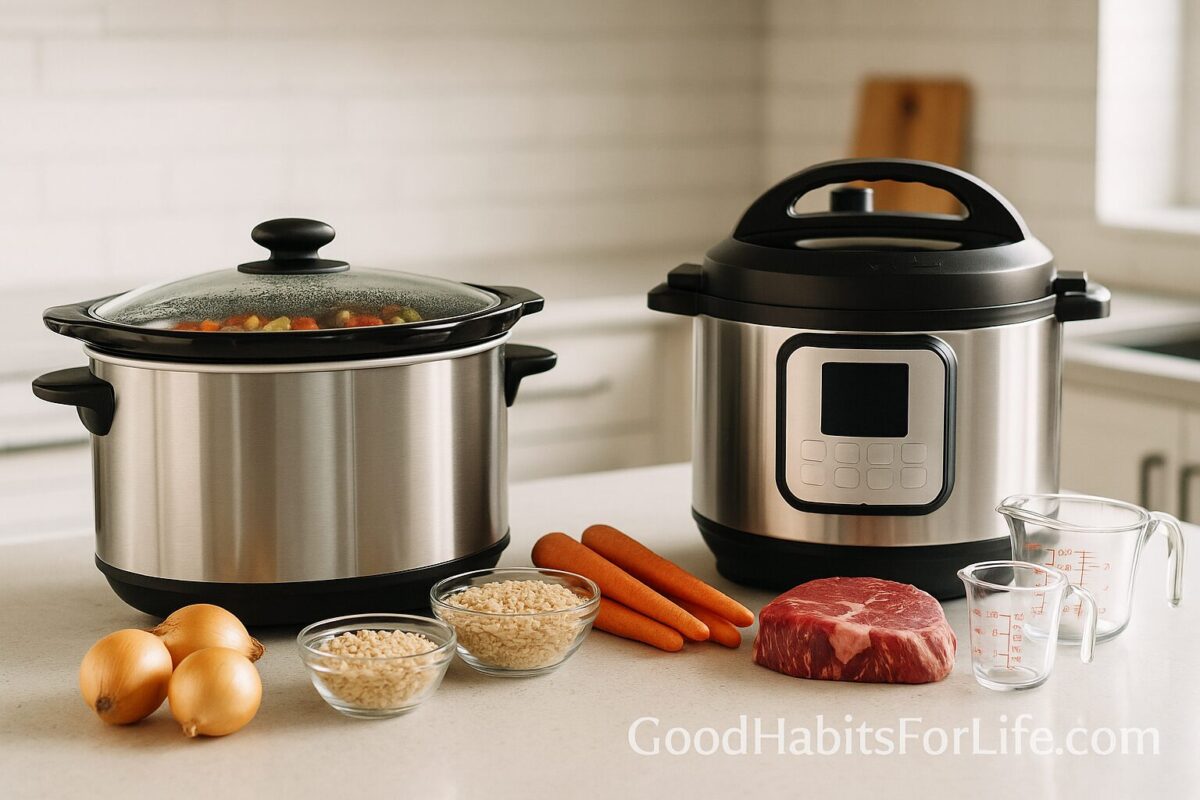 Slow Cooker vs Pressure Cooker (2025): Which Fits You?