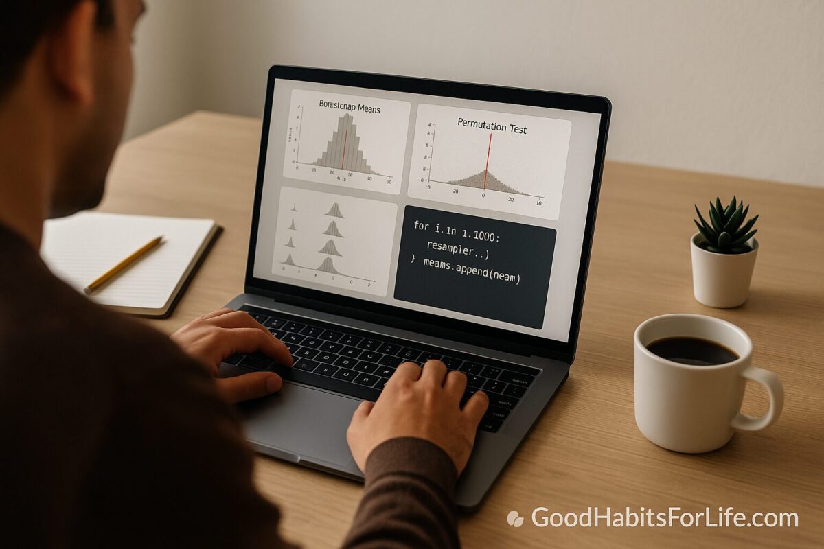 Statistics by Simulation: See It Before the Math