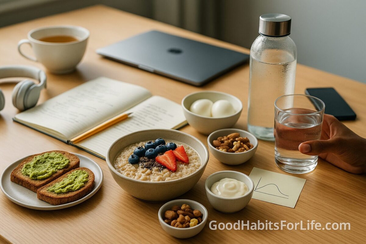 Study Nutrition: Glycemic Steady for Focus