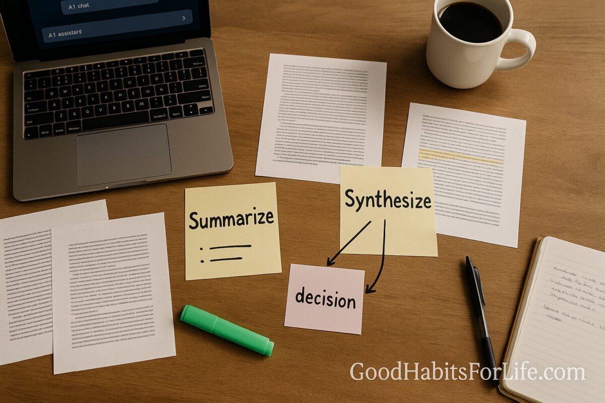 Summarize vs Synthesize: Get Better AI Notes