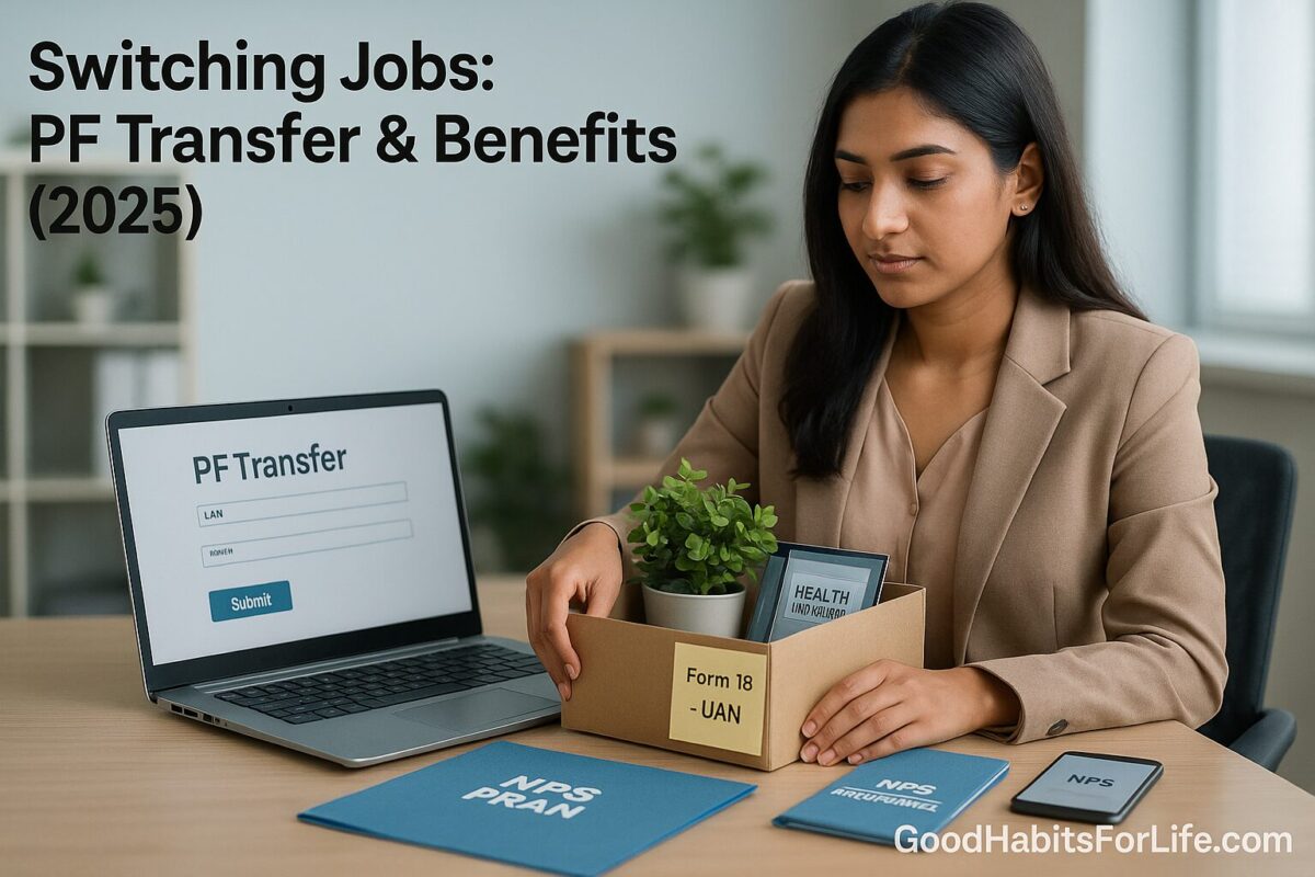 Switching Jobs: PF/Retirement Transfers & Benefits: No-Spend Challenge (2025)