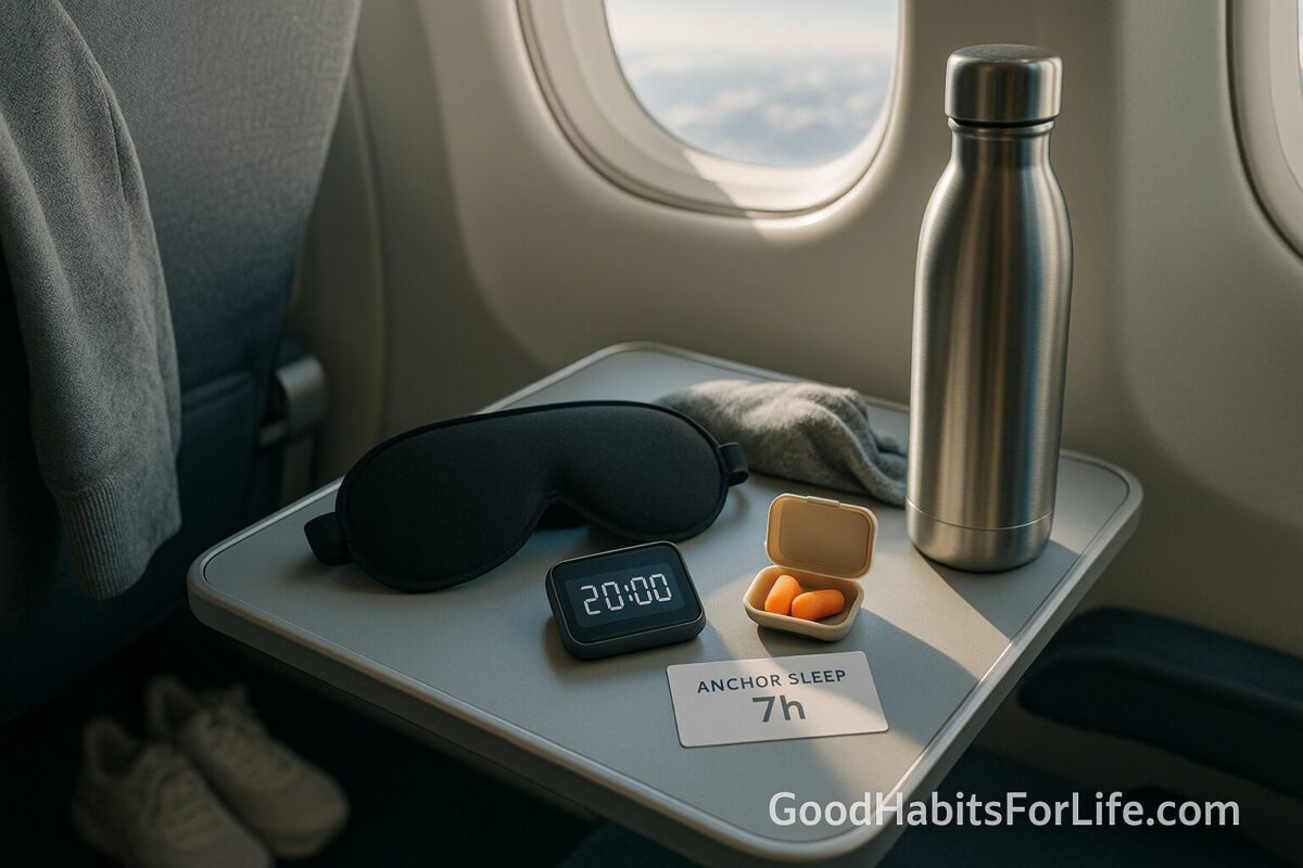 Travel Sleep Kit: Mask, Earplugs, Timer: Zone 2 + NEAT (2025)