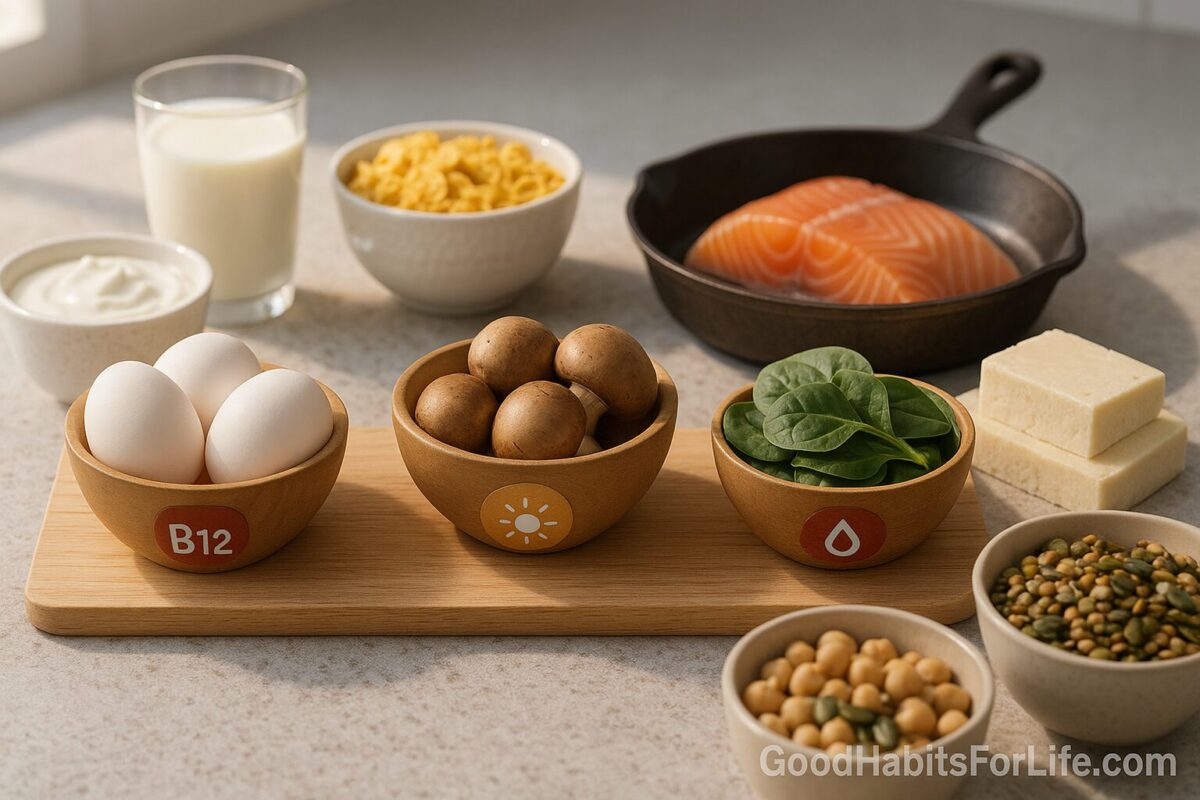 Vitamins that Matter: B12, D & Iron in Plain English