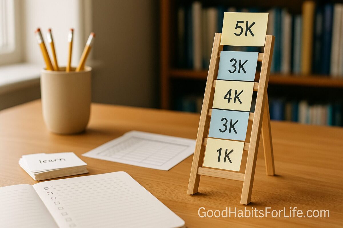 Vocabulary Ladders: From 1K to 5K Words