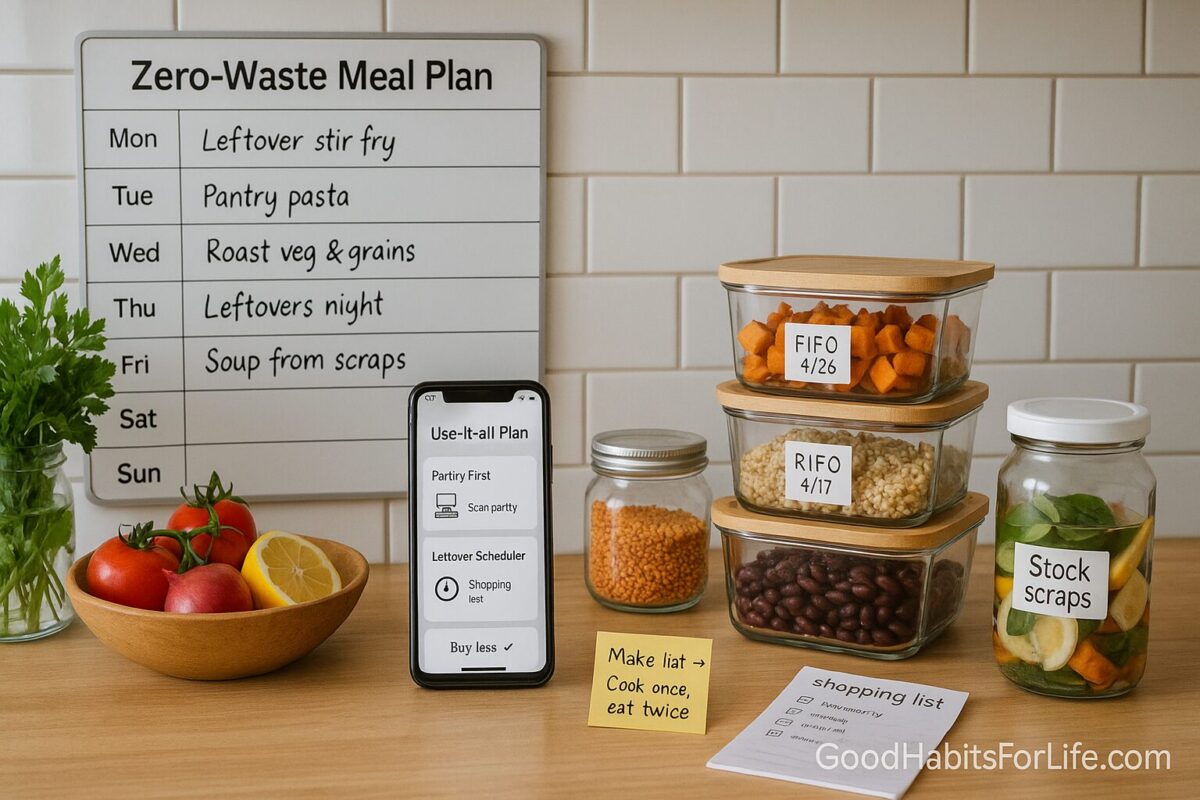ZeroWaste Meal Plans: Use It All, Save a Lot: AI workflows (2025)